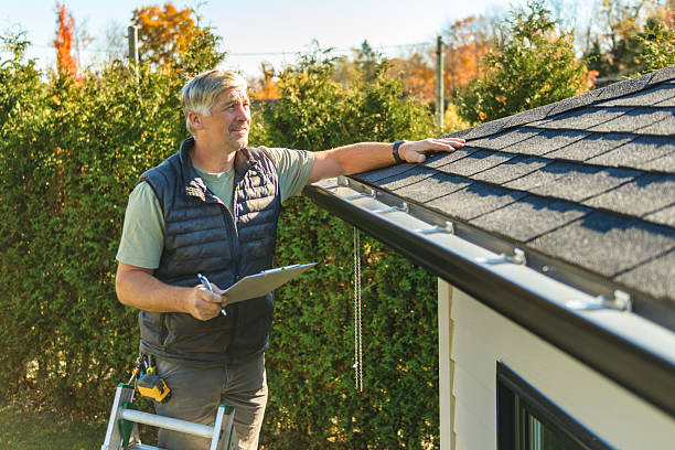 Professional Roof Repair technician working in Glendale, RI